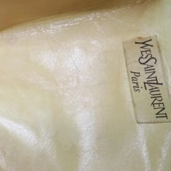 Yves Saint Laurent Brown Heeled Boots with Smooth Leather and Thick Heel - Picture 3 of 5